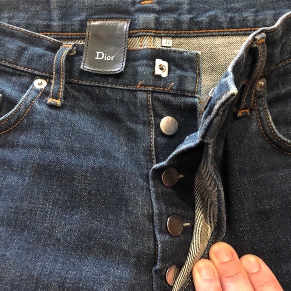 dior selvedge denim
